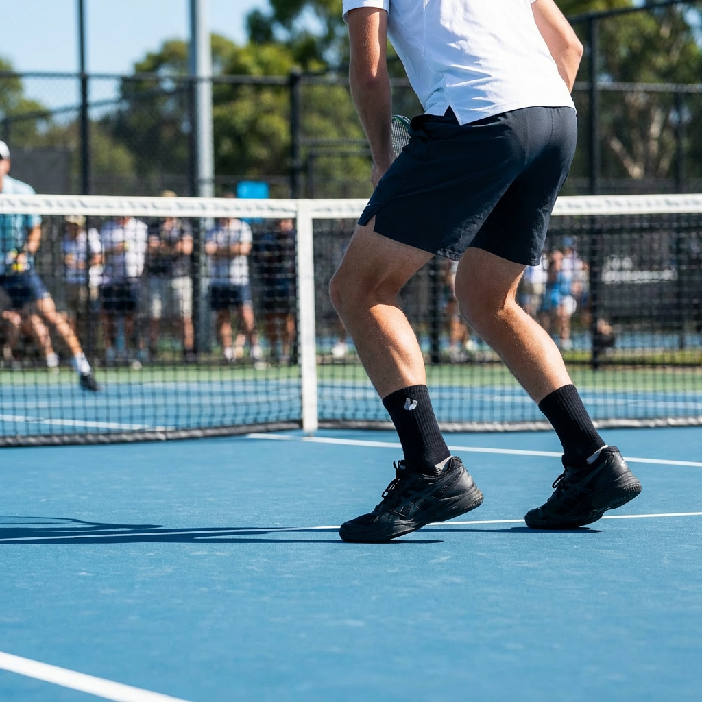 Tennis Socks Crew Black/Grey